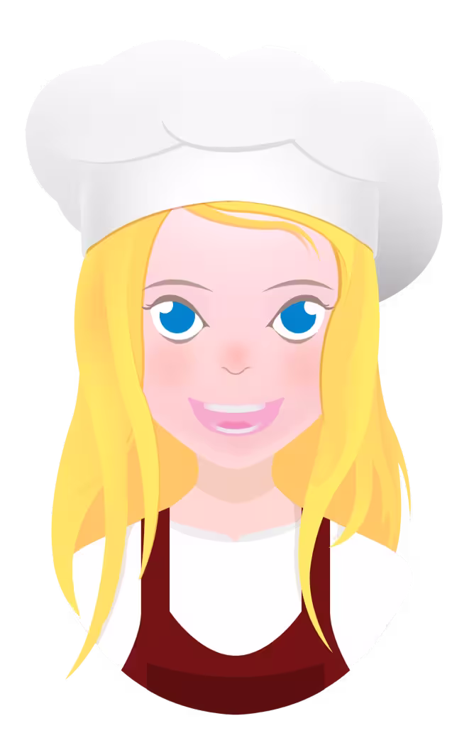 Ashley in her work attire
