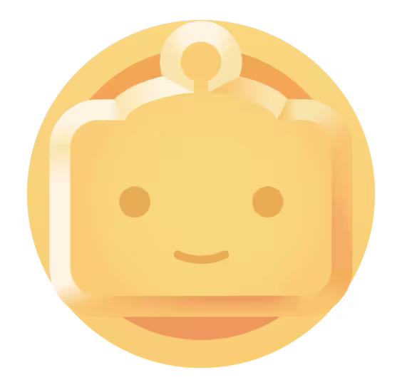 Speakbuddy medal, gold variant.